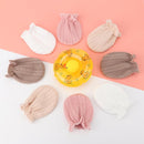 BQUBO Newborn Infant Toddler Mittens No Scratch Cotton Elastic Wrist Gloves Hypoallergenic for 0-6 Months Baby Boys Girls by TinyTreasures Baby Boutique