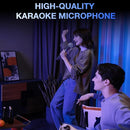 Wireless Microphone, Rechargeable Dual Cordless Handheld Dynamic Wireless Mics,NEWBAXS Karaoke Microphones with 1/4'' Output for Karaoke, Meeting, Singing, Church, Wedding by TinyTreasures Baby Boutique