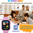 Goodatech Kids Smart Watch for Boys Girls, 1.54'' Smartwatch with 26 Puzzle Games,HD Camera,Video Music Player,Pedometer,Flashlight,Audio Book etc., Aluminum Case and Sport Band (Pink) by TinyTreasures Baby Boutique