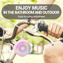 SOWO Small Waterproof Speaker Bluetooth Portable Wireless - Clip Speaker for Shower - Powerful Bass and Louder Volume - Colorful Lights and Lightweight for Travel,Kitchen,Pool - Pink by TinyTreasures Baby Boutique