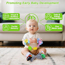 Baby Toys 0-6 Months,Soft Rattle Socks and Wristband Set,Hand and Foot Sensory Development Toys for Babies 0-12 Months with Infant Teething Toys,Shower Gifts for Newborn Boy and Girl by TinyTreasures Baby Boutique
