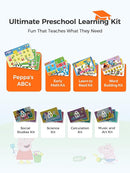 Interactive Electronic Learning Pad - Learn-to-Read System with 70 Sound Pages, Card-Insert for Alphabet, Words, Numbers, Music, Learning Activities for Kids 3-5 Years Old by TinyTreasures Baby Boutique