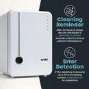 Wabi UVC LED Sanitizer & Dryer Ultra (White + Gunmetal Trim) by TinyTreasures Baby Boutique