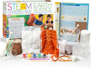 4M - STEAM Earth Science - Educational Science Kits for Kids Ages 5+ with 5 Experiments: Volcano Eruption, Excavate Crystals, Crystal Growing, & More - Hands-On Geology STEM Learning Science for Kids by TinyTreasures Baby Boutique