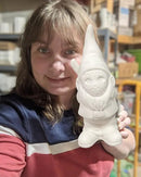 Garden Gnome Ceramics to Paint Garden Gnome Horror Halloween Gothic Indoor Home Decor Gifts Ready to Paint Ceramic by GreenHaven Gardens