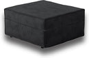 HOOOWOOO Modular Sectional Sofa Couch,Matching Free Combination Cloud Couch Ottoman Chair(Black Corduroy) by CozyNest Decor