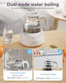 Bottle Warmer comfyer, Baby Bottle Warmer with Night Light & Faster Cooling Fan, Instantly Water Warmer, Tea Kettle Electric with 6 Temperature Control Presets, Feed Baby More Easier and Healthier by TinyTreasures Baby Boutique
