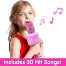 Move2Play, Kids Karaoke Microphone | Includes Bluetooth & Pre-Loaded Songs | Birthday Girls Present for All Ages, 2, 3, 4, 5+ Year Old Girls, Boys & Toddlers (All Pink) by TinyTreasures Baby Boutique