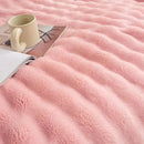 YUSOKI Luxury 3D Bubble Throw Blanket 5lb,All Ages,Home Decoration, (Light Pink,90 * 90inches) by CozyNest Decor