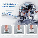 Ice Maker Commercial Ice Machine, 120lbs Per Day, Auto-Cleaning, Countertop Ice Maker with Basket and Scoop, for Home Party/RV Camping by CozyNest Decor