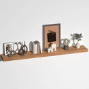 Floating Shelves for Wall, USA-Sourced Fir Wood 55 Inch Wall Shelves Set of 1, Natural Rustic Solid Wooden Floating Shelves Wall Mounted, Nursery Book Storage Shelf, Display Shelf for Bathroom by CozyNest Decor