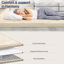 Baby Play Mat for Floor Tummy Time Mat Nursery Rug Muscle Mat Area Rug Playroom Rug Tatami Mat 13'1"x6'7" Memory Foam 1.3" Thick Crawling Mat For Babies,Toddlers, Infants, Kids,Floor Mat(Beige) by CozyNest Decor