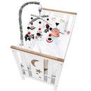 teytoy My First Baby Crib Mobile, Black and White Baby Mobile for Crib, High Contrast Mobile Toy for Newborn Infants Boys and Girls by TinyTreasures Baby Boutique