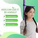 Growth Chart for Wall, Children Height Measurement,3D Removable Growth Height Chart,Splicing Height Ruler for Kids Baby Nursery 79 inch (Purple) by CozyNest Decor