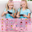 Goodatech Smart Watch for Kids 4-12 Years Boys Girls, 26 Puzzle Games,HD Camera,Video Music Player,Pedometer,Flashlight,Calendar,Alarm Clock,Aluminum Case,Sport Band (Pink) by TinyTreasures Baby Boutique