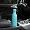 Insulated Water Bottles,17 oz Double Wall Stainless Steel Vacumm Metal Flask for Sports Travel,Gray by CozyNest Decor