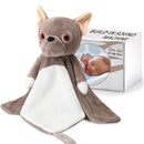 Love By Emi Baby Music Lovey Brown Bulldog, Baby Sleep Soother for Crib & Cuddle Bedtime, White Noise with Heartbeat & Lullaby, Plush Sound Machine Toy, Stuffed Animal for Newborns, Infants & Toddlers by TinyTreasures Baby Boutique