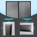 Frosted Glass Window Privacy Film Decorative, Bathroom Privacy Film for Glass Windows Cover, Static Cling, Removable, Reusable, Anti-UV, Anti-Glare, Heat Blocking,Changhong, 23.6X196.9Inch by CozyNest Decor