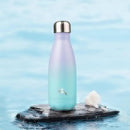 Insulated Water Bottles,12 oz Double Wall Stainless Steel Vacumm Metal Flask for Sports Travel,Lavender Green by CozyNest Decor