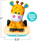Stack-a-Roos Baby Giraffe by Salus Brands - Animal Stacking Toy, Educational Early Learning Toy for Infants Babies Toddlers, Age 12+ Months - Great Baby Gifts, STEM by TinyTreasures Baby Boutique