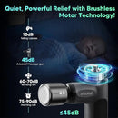 arboleaf Mini Thermacool Massage Gun, Heat and Cool Muscle Massager for Back Pain Relief, Hot Cold Percussion Massage, Heated Travel Massager Handheld Quiet, Gifts for Him Her by CozyNest Decor