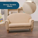 Children's Factory As We Grow Toddler Sofa, Flexible Seating for Daycare or Preschool, Kids Reading Couch, Playroom Furniture, Buff by CozyNest Decor