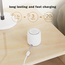 White Noise Machine | Paussion Long-Lasting Fast Charging Portable Travel Mini Sound Machine with 25 Soothing Sounds for Adults, Kids, and Babies | Auto Timer, Travel, Sleep, Baby, Fan - White by TinyTreasures Baby Boutique