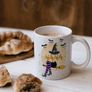 Personalized Witch Mug for Nana - Kids Names, 11 or 15 Oz Coffee Cup - Fall Gift for Her by TinyTreasures Baby Boutique