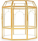 Large Glass Terrarium Handmade, Centerpiece Display Box Gift Planter Containers Indoor Terrariums House for Succulent Cacti Air Plants Miniature Fairy Garden by CozyNest Decor