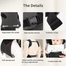 Baby Sling Carrier,4-in-1 Ergonomic Baby Backpack Front Carrier,Newborn to Toddler Wrap Lightweight Adjustable Baby Sling,Black by TinyTreasures Baby Boutique