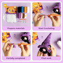 Wizardi Amigurumi DIY Crochet Kit - Halloween Cat F07N8-M210 by TinyTreasures Baby Boutique
