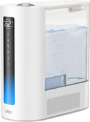 Dreo 6L Humidifier Large Room, Warm & Cool Mist Humidifiers for Bedroom, 60H Runtime, 12H Timer, Top Fill, Humidity Indicator Light, Baby, Plants, Easy Clean, HM713 by TinyTreasures Baby Boutique