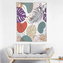 ICMOLYYENLO Tropical Green Leaves Tapestry, Exotic Leaves Beautiful Bedroom Wall Hanging, Floral Poster Blanket for Bedroom Living Room Dormitory Apartment 30x40 Inch by CozyNest Decor