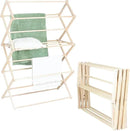 Pennsylvania Woodworks Clothes Drying Rack: Solid Maple Hardwood Laundry Rack for Bedding, Blankets, Towels & More, Heavy Duty, Folding Drying Rack Made in USA, No Assembly Needed, Extra Large by CozyNest Decor