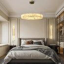 Alabaster Round Chandelier, D30in Modern Marble Dining Room Chandeliers, White Foyer Chandelier for Dining Room Light Fixture, Living Room, Bedroom Lights, Foyer, Kitchen by CozyNest Decor