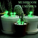 Taiyin 5 Pcs Luminous Mushroom Miniature Garden Mushrooms Outdoor Decor Waterproof Glow in The Dark Yard Decor for Fairy Outdoor Garden Micro Landscape Christmas Tree Decor by GreenHaven Gardens