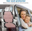 Car Seat Protector for Child, 2 Pack Baby Covers with Mesh Pockets & Non-Slip Backing 600D Durable Under Seat for Back (Rose Gold, Standard) by TinyTreasures Baby Boutique