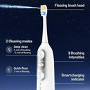 Soocas NEOS II Refresh Set - Electric Toothbrush with Water Flosser, Sonic Electric Toothbrush for Adults, Portable for Travel, Deep Clean for Implants & Braces, Healthier Gums, Pearl White by CozyNest Decor