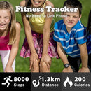 Kids Watches for Girls Boys Digital Sport Watch with Step Counter Pedometer Vibration Alarm Clock, No App Waterproof Fitness Tracker Kids Watch Boys Girls Teens Students Ages 5-16 by TinyTreasures Baby Boutique