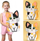 Wernnsai Kitten Cat Piñata - Cat Kitten Decorations For Kids Girls Birthday Cute Animal Party Game For Cat Lady KittenParty Supplies Favor With Bat Blindfold 16“ x 12.5" x 3" by TinyTreasures Baby Boutique