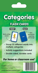 Teacher Created Resources Categories Flash Cards (EP62079) by TinyTreasures Baby Boutique