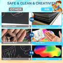 RMJOY Rainbow Scratch Paper Art for Kids: 60PCS Magic Arts Crafts Gifts Toys for Girls Boys Ages 4 5 6 7 8 9 Games Activities for Birthday Family Fathers Day Christmas Stocking Stuffers Easter(Boys) by TinyTreasures Baby Boutique