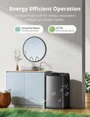 Comfee Portable Washing Machine, 0.9 cu.ft Compact Washer With LED Display, 5 Wash Cycles, 2 Built-in Rollers, Space Saving Full-Automatic Washer by CozyNest Decor