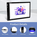 XIAOSTAR Rechargeable Light Box Drawing A4, Tracing Board with Adjustable Brightness for Artists, Animation Drawing, Sketching, X-ray Viewing (A4-RCG) by TinyTreasures Baby Boutique