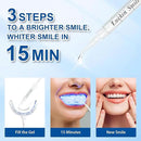 LUCKIN SMILE 10*3ML Teeth Whitening Gel Refill with 22% Carbamide Peroxide Suitable for Sensitive Teeth Whitening, 60 Whitening Treatments, Teeth Whiteners Used in Conjunction with Teeth Whitening Kit by CozyNest Decor