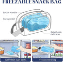 CERBONNY Small Cooler Bag Freezable Lunch for Work School Travel,Leak-proof Bag,Small Insulated For Kids/Adults,Freezer Bags,Freezable Snack Bag,Mini Fit Yogurt Black by TinyTreasures Baby Boutique