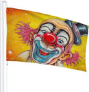Circus Clown Flag 3x5 Ft Indoor/Outdoor Yard Garden Lawn Holiday Decoration Banner Sign by GreenHaven Gardens
