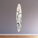 Personalized Surf Board Height Chart - Growth Chart for Wall Height Ruler Kid Growth Chart Height Tracker Wood Surfboard Child Height Chart for Kids Grow Chart Height Board-57"x10.5" by TinyTreasures Baby Boutique