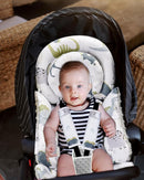 Infant Car Seat Insert with Removable Cushion for Baby Preemie Newborn Infant, Reversible carseat Insert Head Body Support Fits for Stroller, Baby Swing, Rocker, Bouncer, Bassinet - Grey by TinyTreasures Baby Boutique