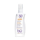 BU SPF 50 Kids Sunscreen Spray for Face and Body, Non Aerosol Spray, Fragrance Free, Clear, Non Greasy, Water Resistant, Fragrance Free 3.3 oz by TinyTreasures Baby Boutique